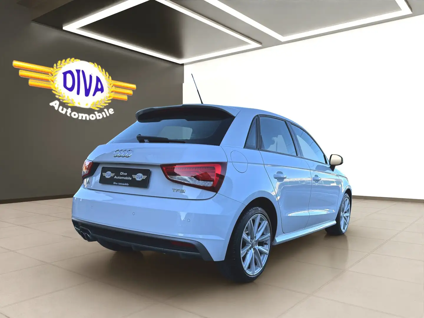 Audi A1 Sportback Admired 1.Hand Weiß - 2