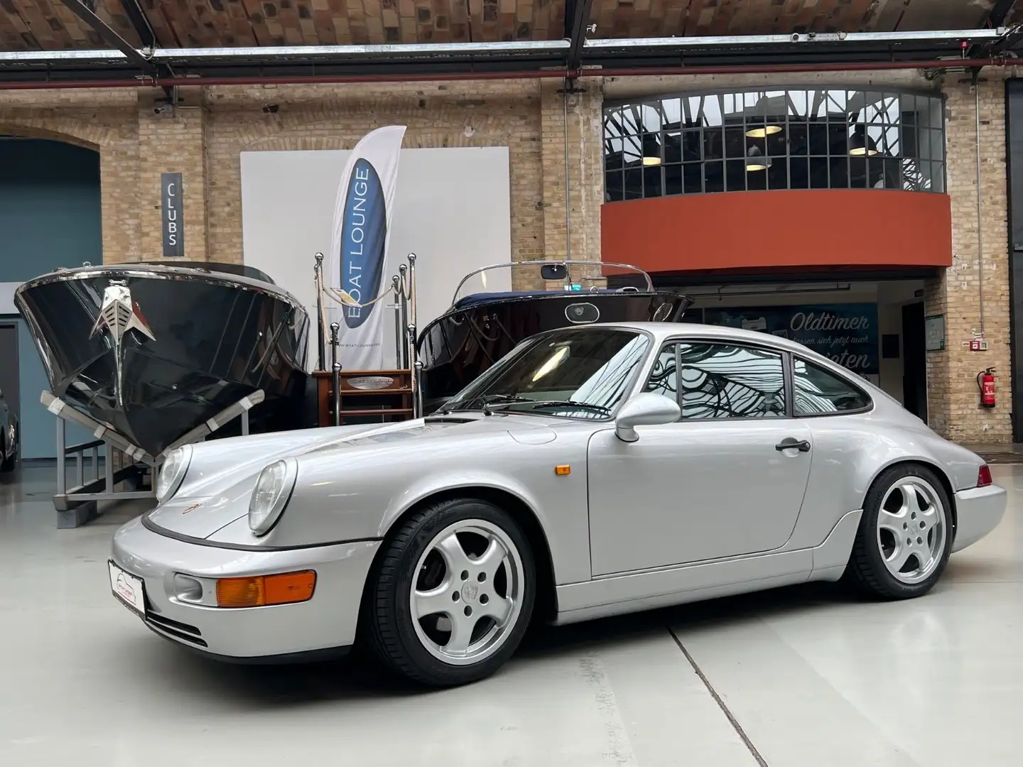 Porsche 964 911/964 Carrera 2 Klima/Leder/Turbo-Sitze C2 Gümüş rengi - 1