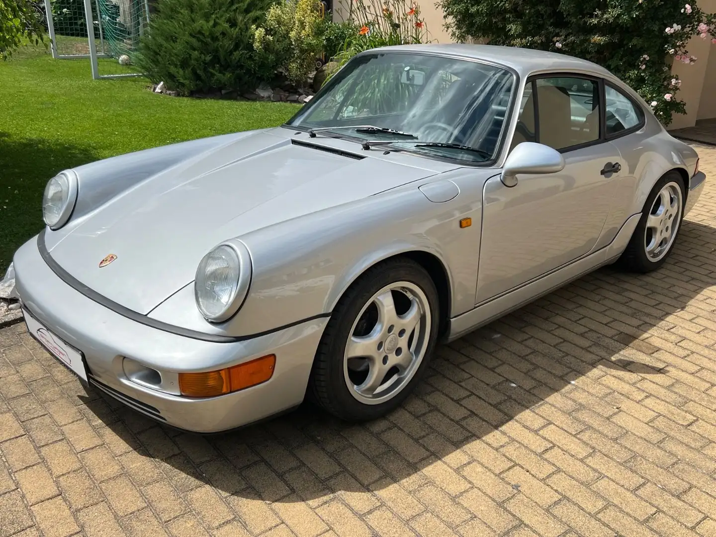 Porsche 964 911/964 Carrera 2 Klima/Leder/Turbo-Sitze C2 Срібний - 2
