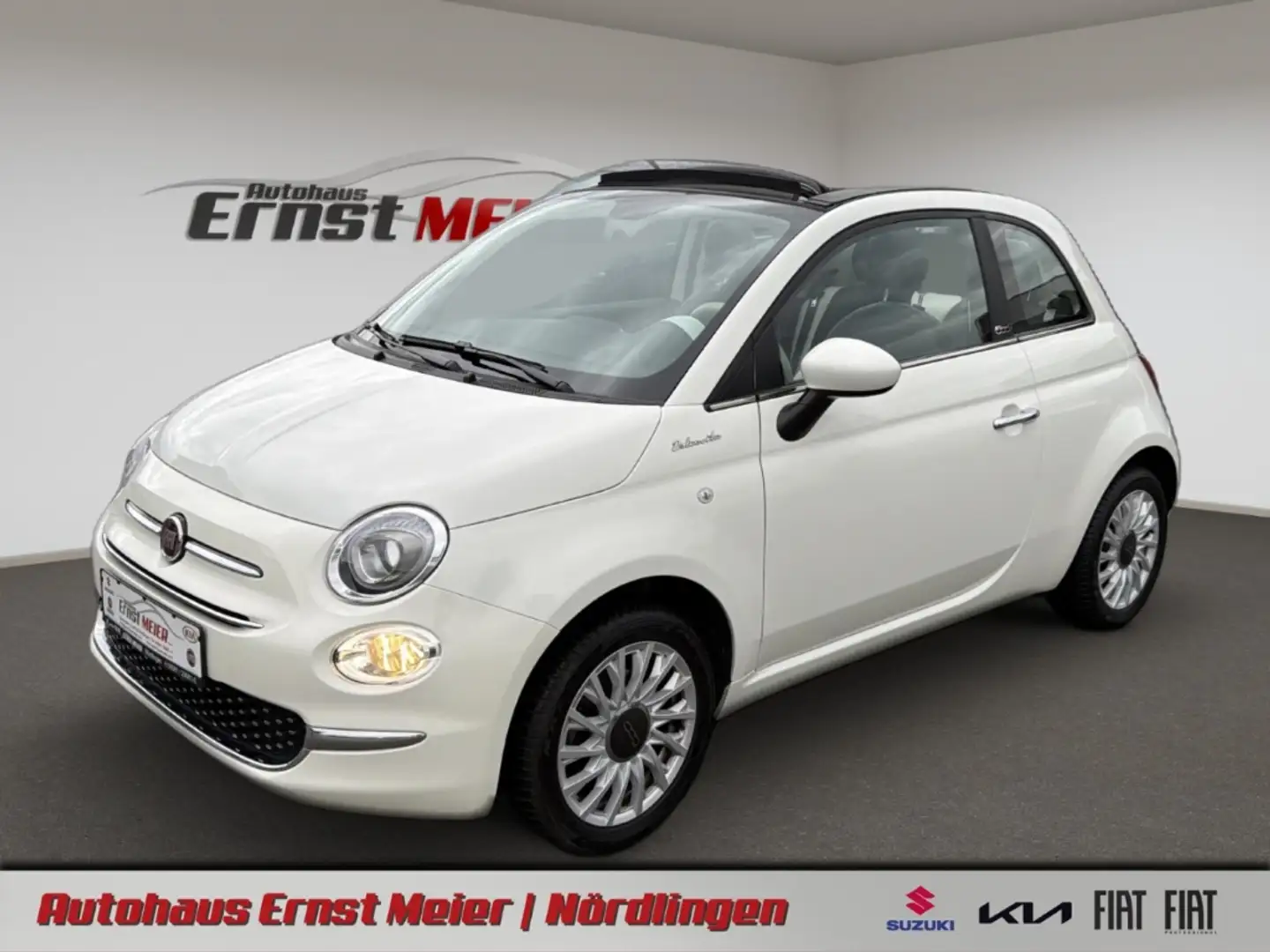 Fiat 500C 1.0 GSE Hybrid Dolcevita Leder+PDC+CarPl/Android Bianco - 1