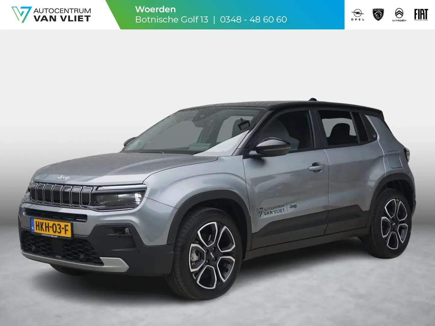 Jeep Avenger 1.2 e-Hybrid Summit Gris - 1