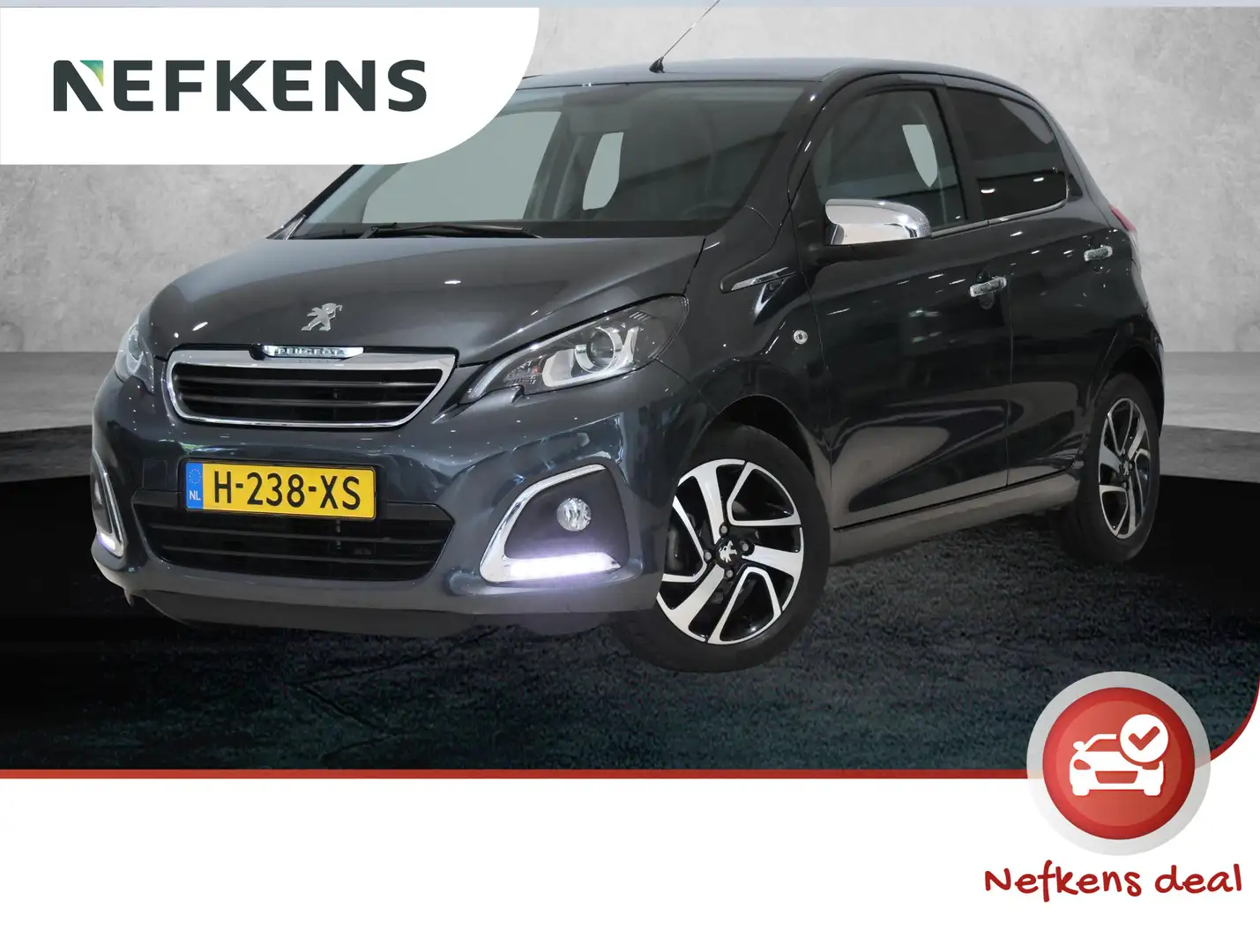 Peugeot 108 1.0 Allure | 1ste eigenaar | Camera | Keyless Entr Grijs - 1