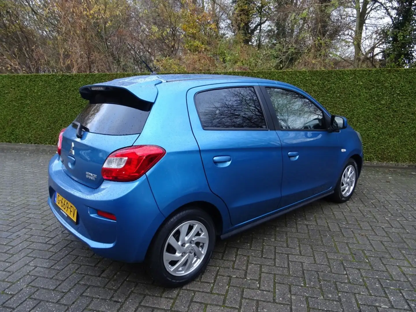 Mitsubishi Space Star 1.0 ACTIVE AIRCO NAVIGATIE  BLUETOOTH  LICHTMETAAL Blauw - 2
