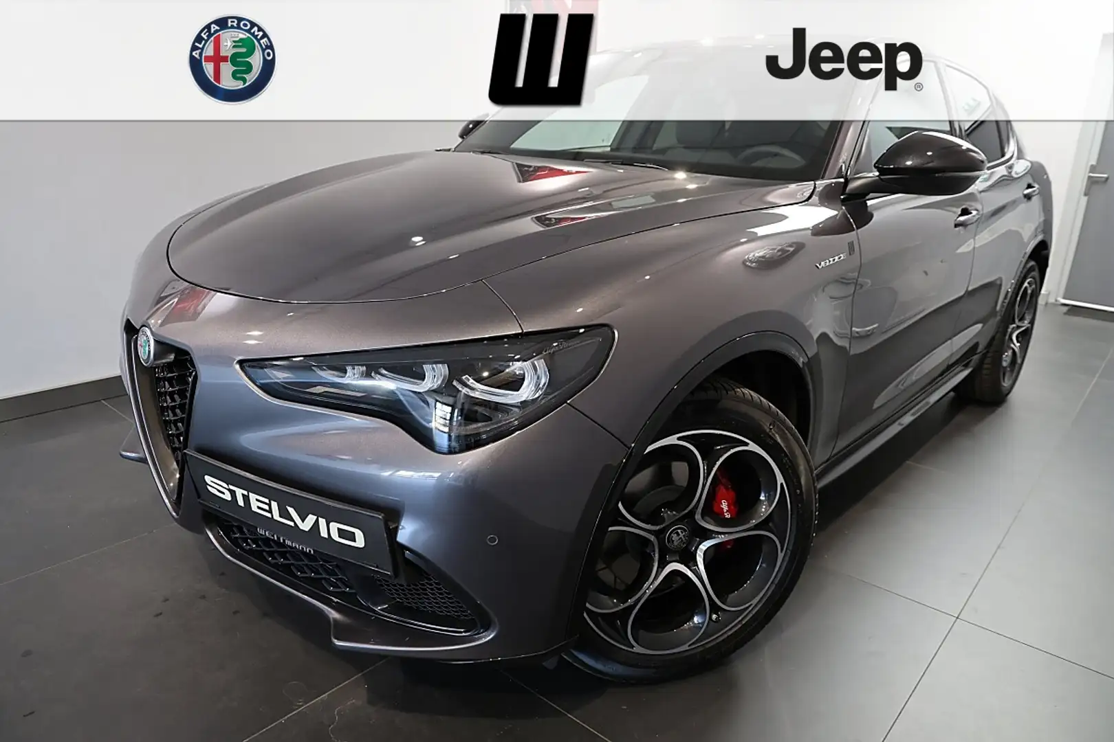 Alfa Romeo Stelvio 2.2 16V 210PS AT8 Q4 Veloce MY26 Grau - 1
