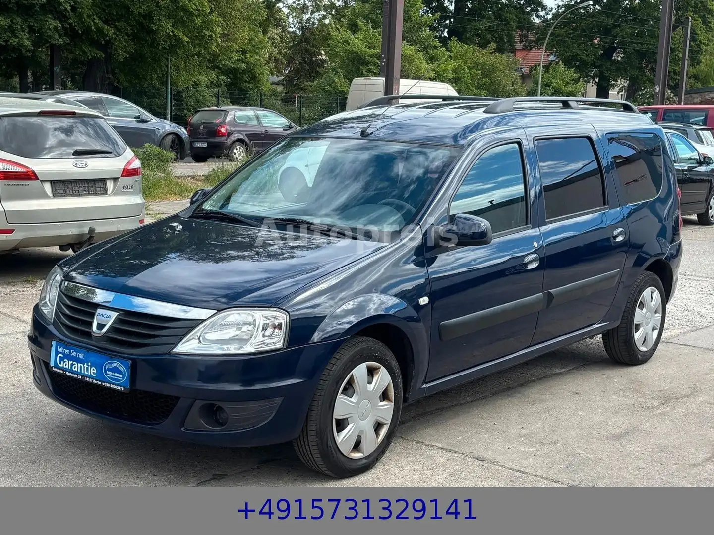 Dacia Logan MCV 1.6 MPI 85 Lauréate Klimaanlage Blau - 1