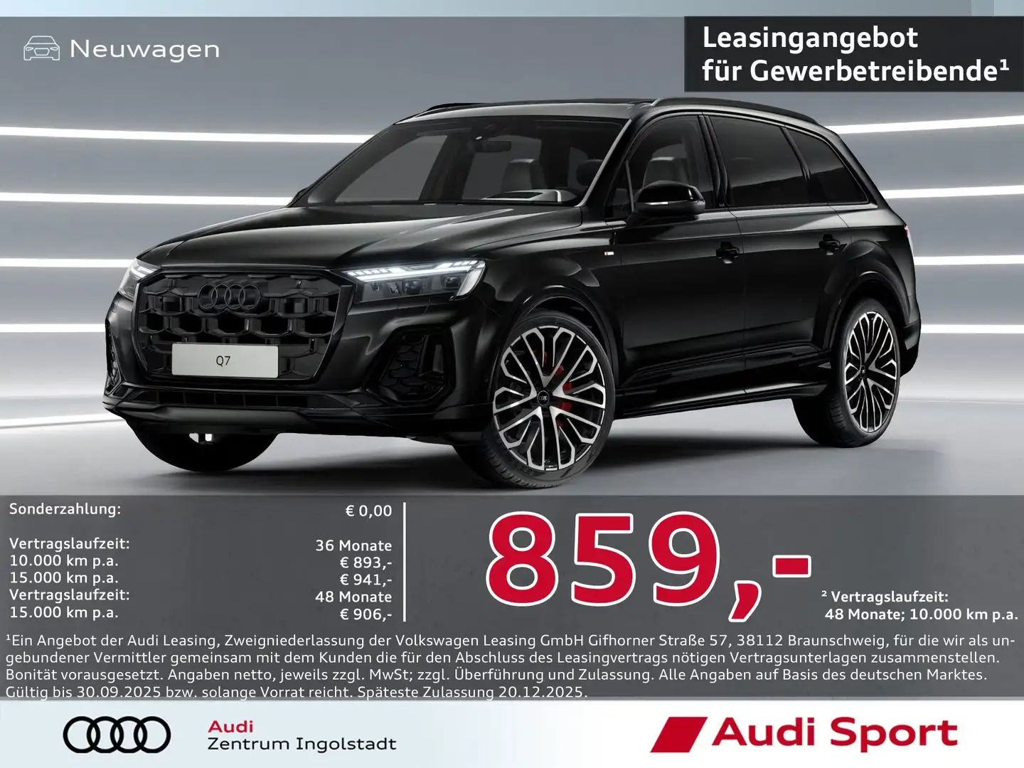 Audi Q7 SUV S line business TDI UPE 121.490,- Negru - 1
