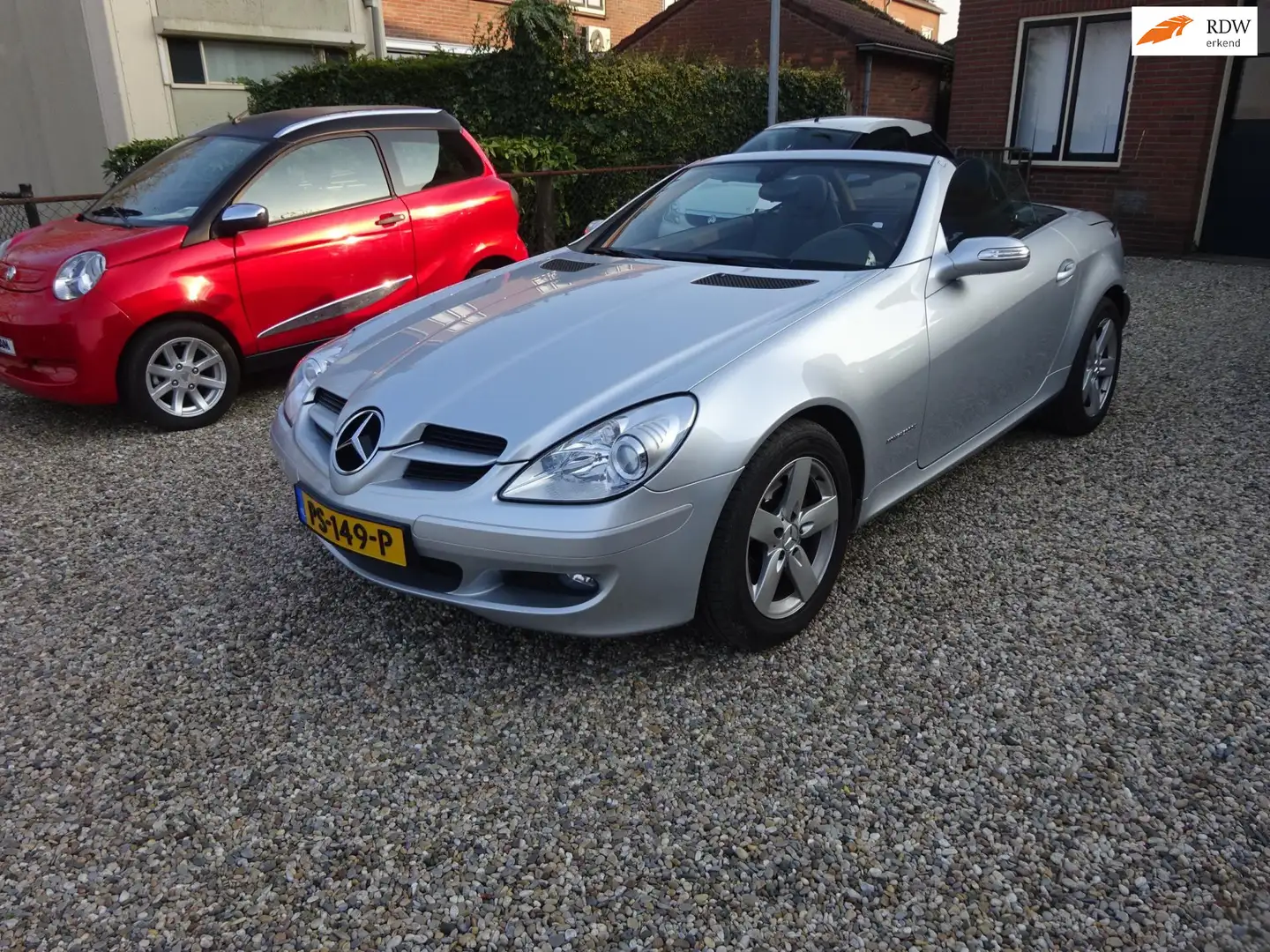 Mercedes-Benz SLK 200 K. NIEUW STAAT, Automaat, Climate controle, Cruise Grijs - 1
