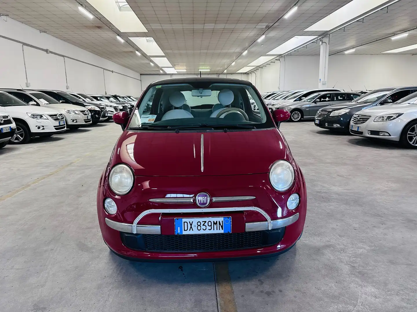 Fiat 500 500 III 1.2 Lounge 69cv Rood - 2