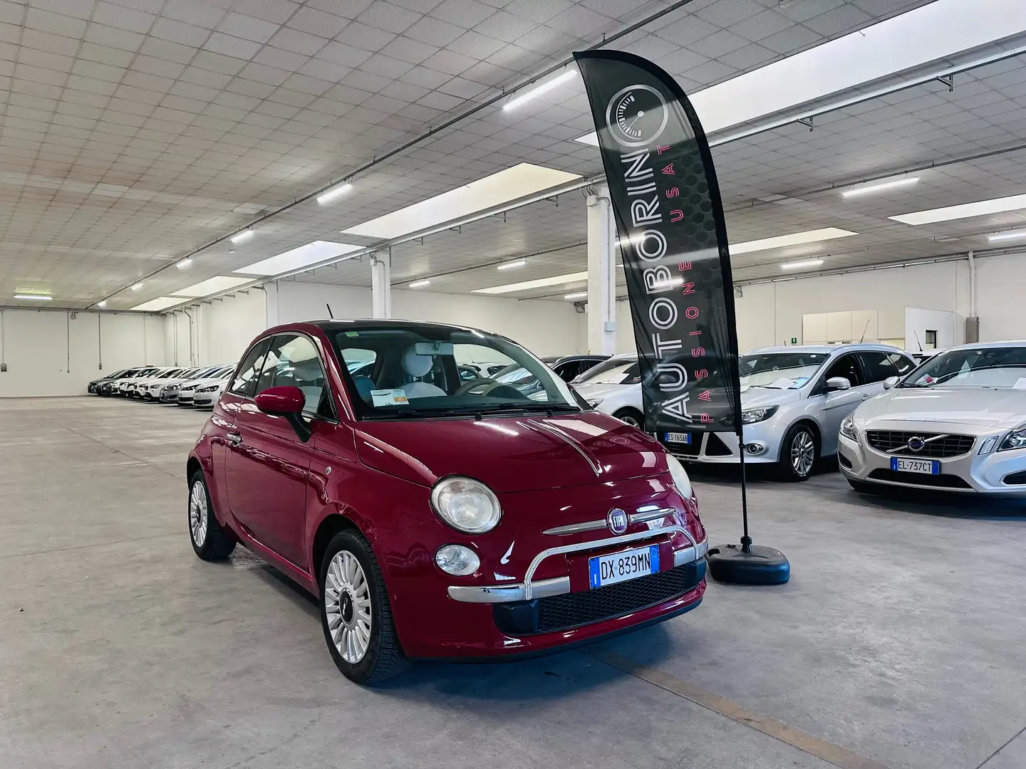 Fiat 500 500 III 1.2 Lounge 69cv Rood - 1