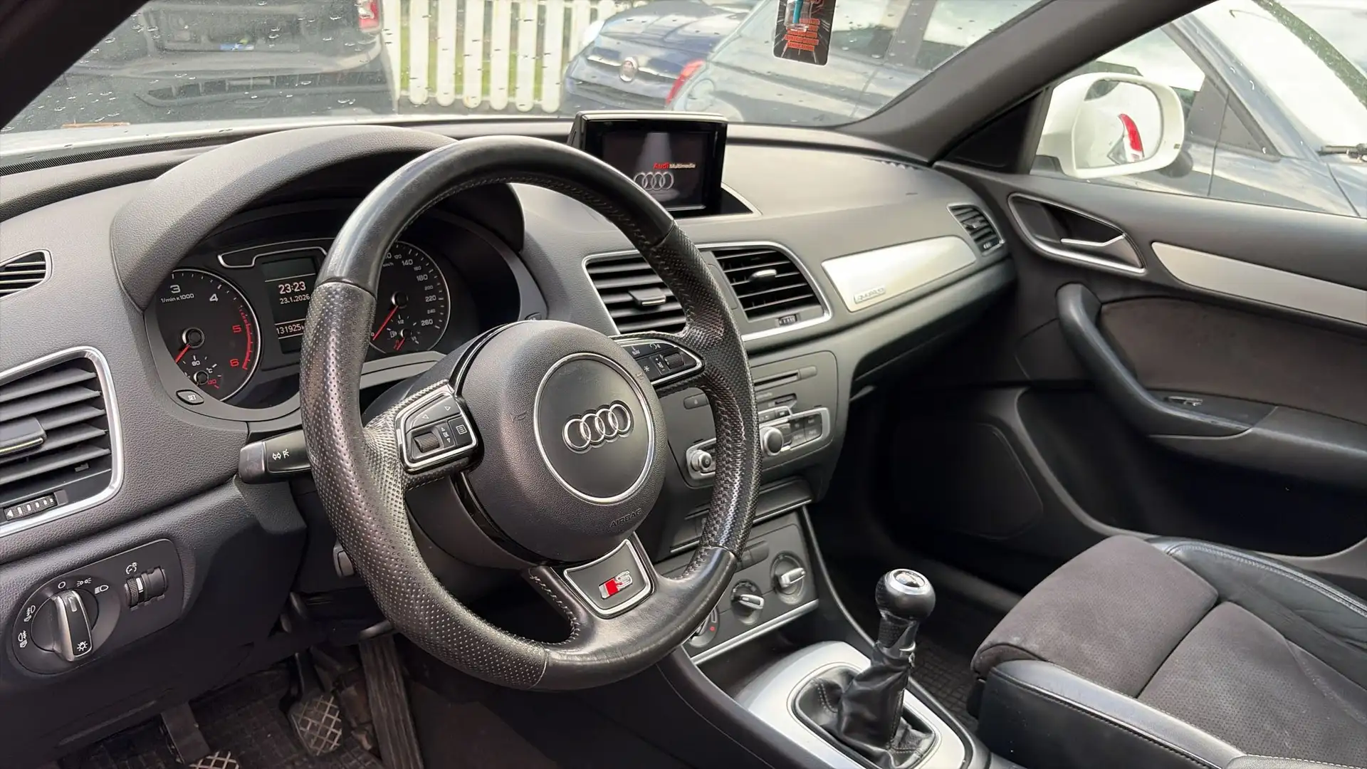 Audi Q3 Q3 2.0tdi S line edition 140cv Manuale Tetto Bianco - 2