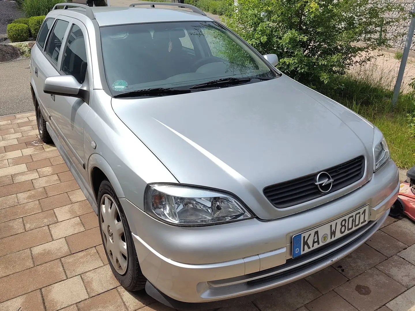 Opel Astra G Caravan Silber - 1