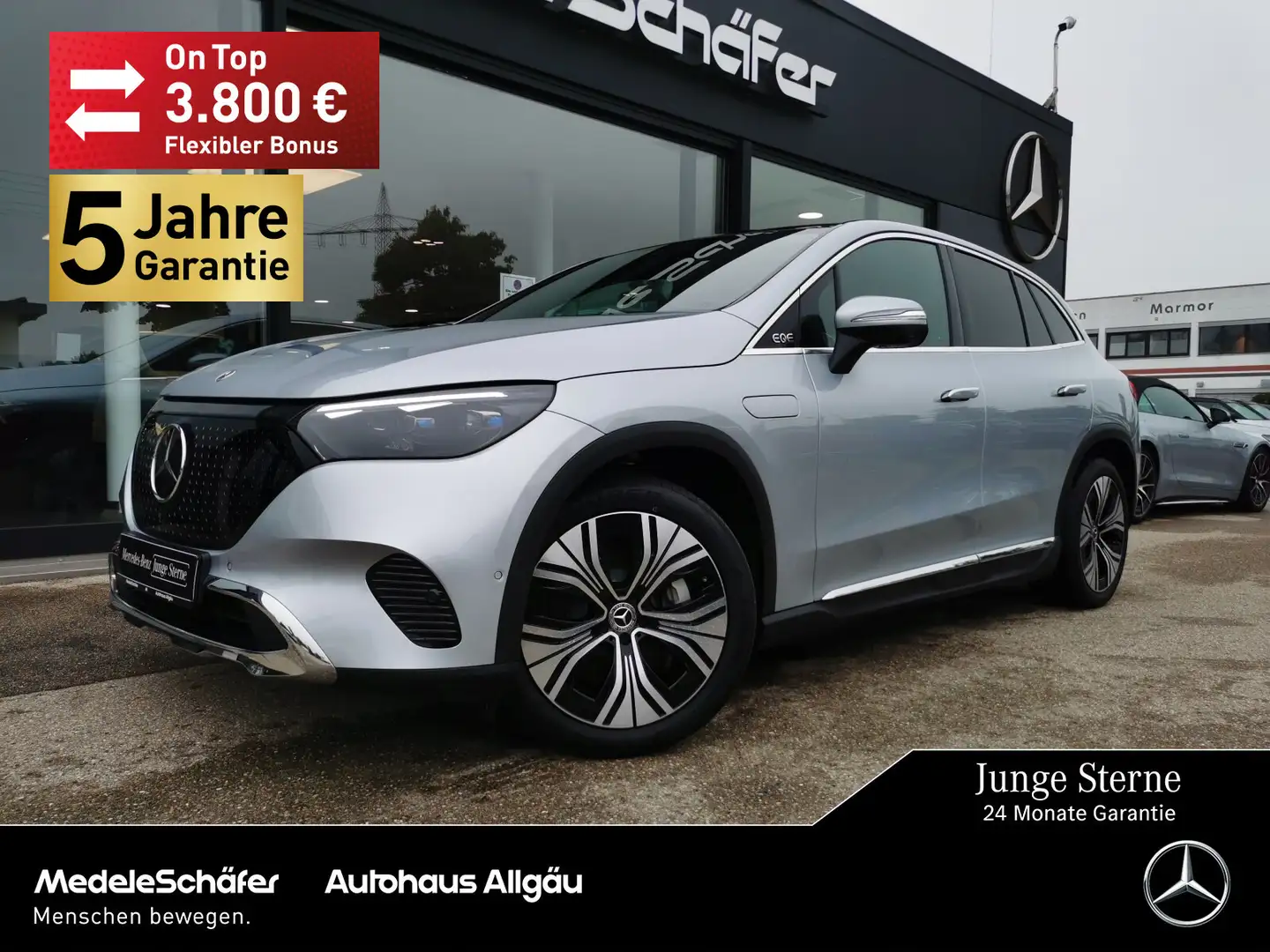Mercedes-Benz EQE SUV EQE SUV 300 ElectricART 20 AHK D-Light 360° NP95 Zilver - 1