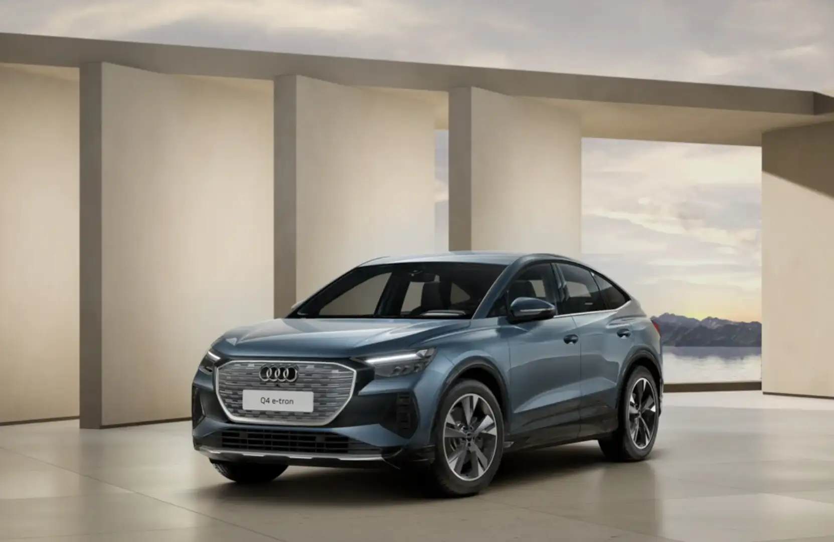 Audi Q4 e-tron Sportback 45 Advanced 210kW 82KWh Azul - 1