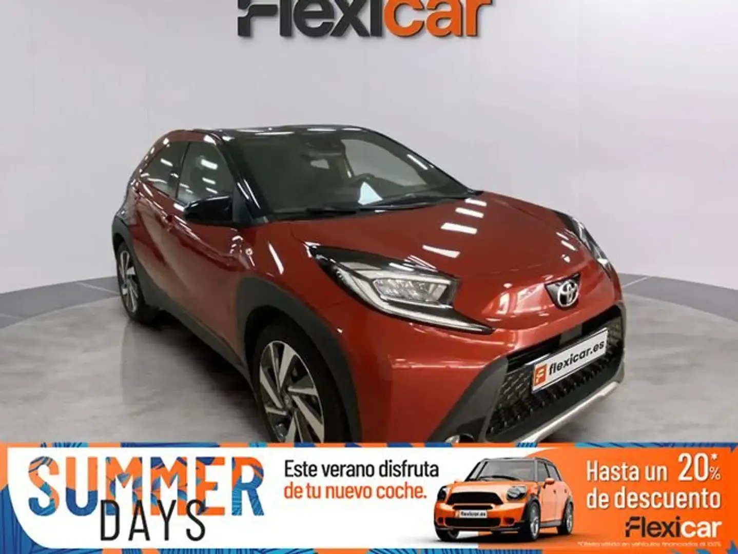 Toyota Aygo 1.0+VVT-I+72CV+Trendy+Edition Rojo - 1