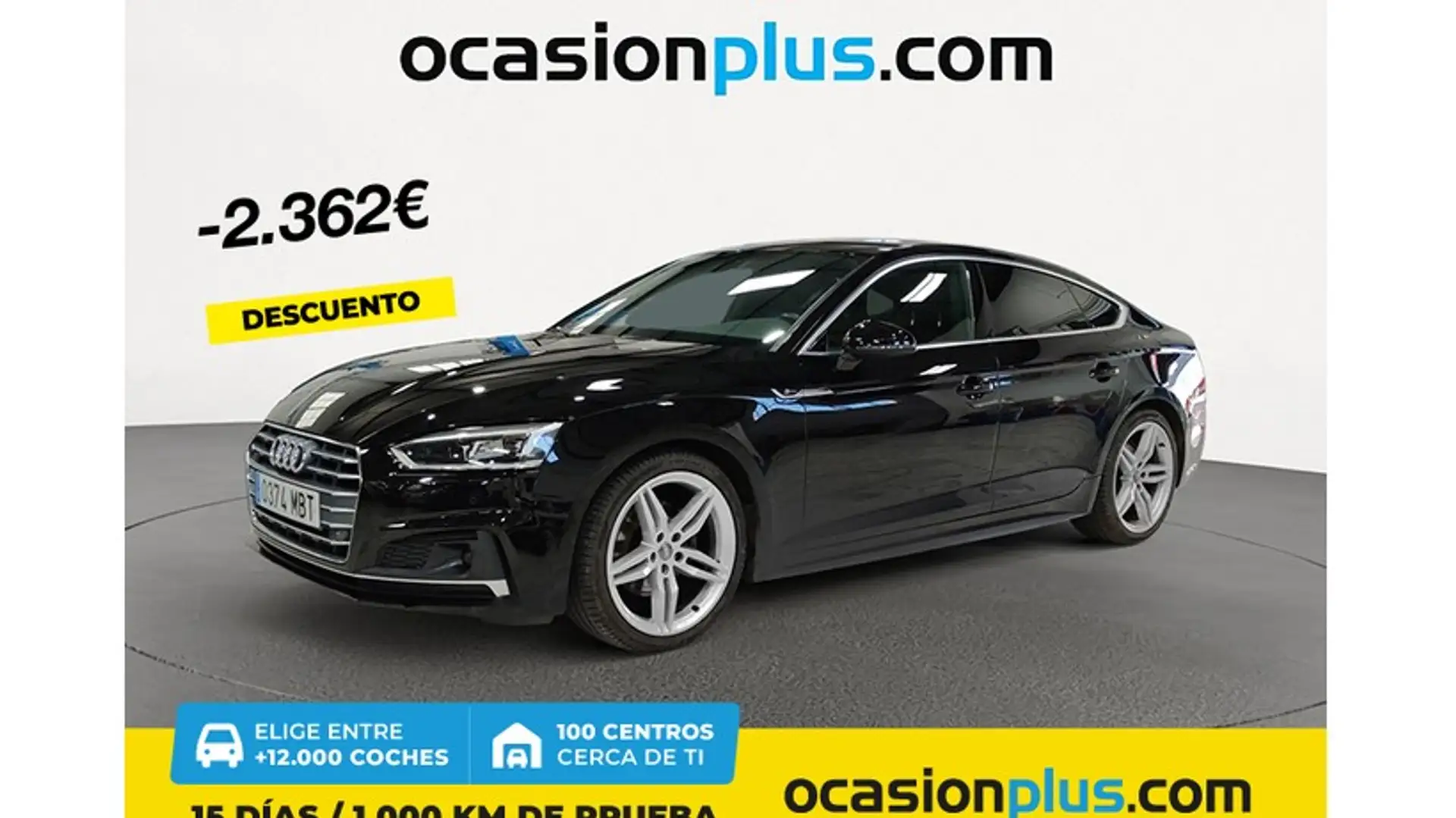 Audi A5 Sportback 2.0TDI Sport S tronic 110kW Negro - 1