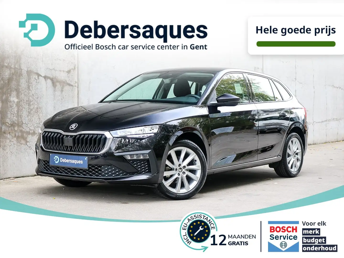 Skoda Scala 1.0 TSI APP ZETELVERW PSENS Noir - 1