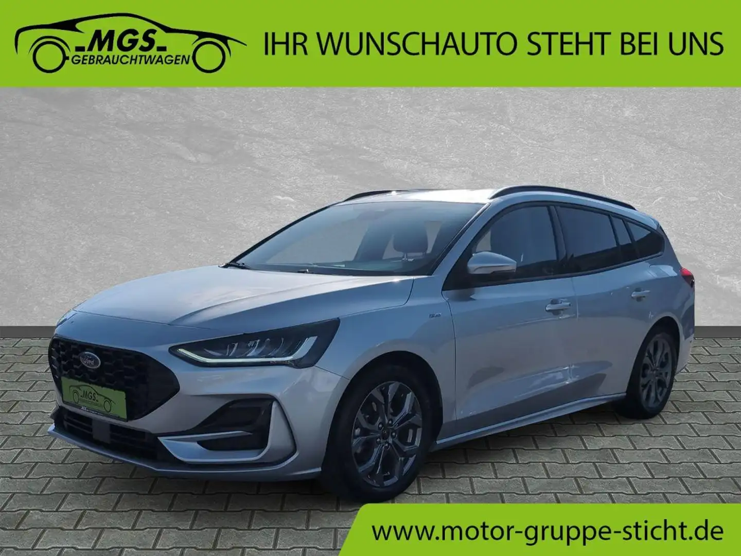 Ford Focus ST-Line 1.0 EcoBoost  #NAVI  #ACC Argent - 1