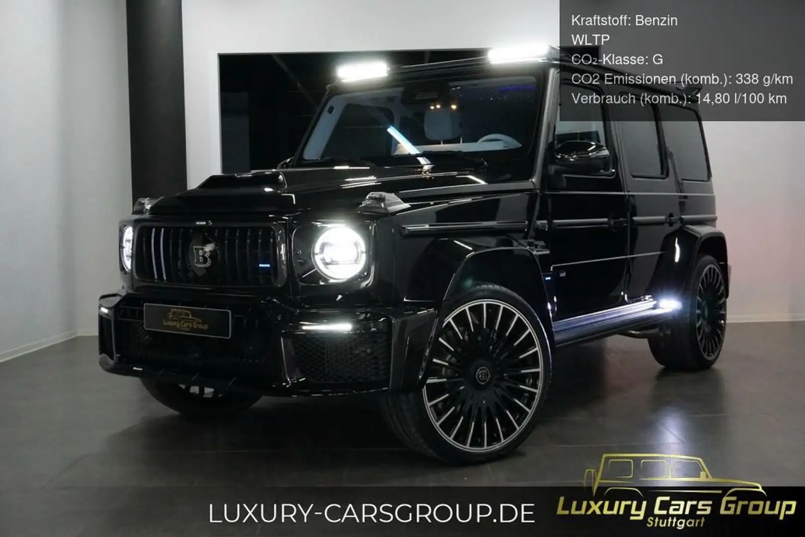 Mercedes-Benz G 63 AMG G63 Brabus BRABUS 800-MY25-Carbon-SkyBlue-Starligh Schwarz - 1