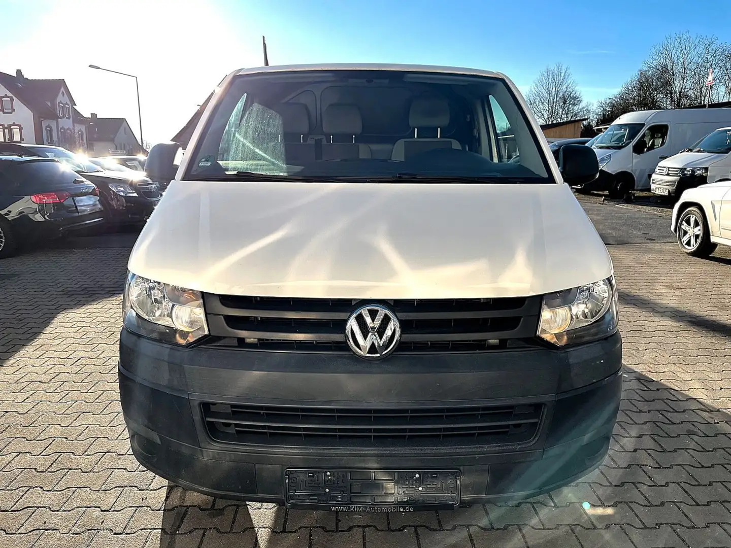 Volkswagen T5 Transporter Kasten-Kombi /ERST 75000KM/1.HAND Weiß - 2