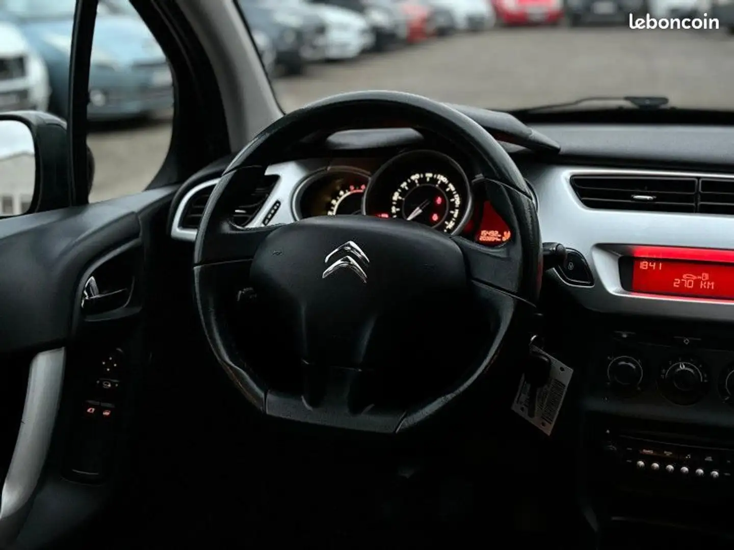 Citroen C3 1.4 HDI70 FAP CONFORT Noir - 2