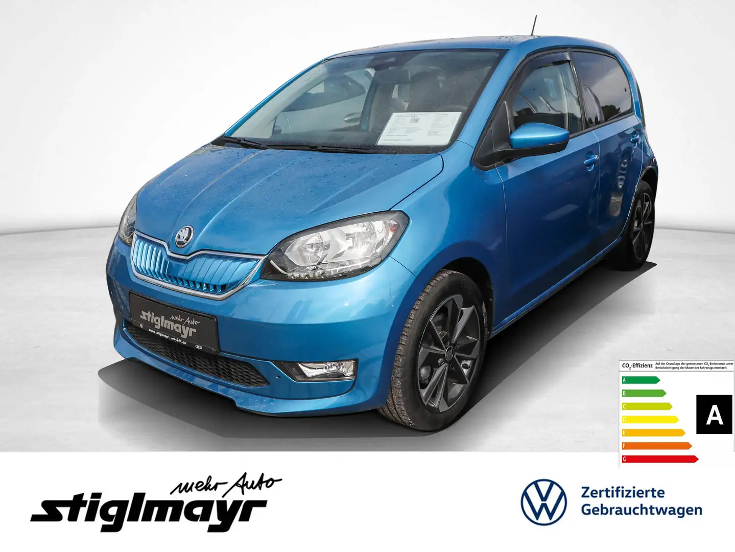 Skoda Citigo Best of electric DAB+PDC+SITZHZG Blau - 1