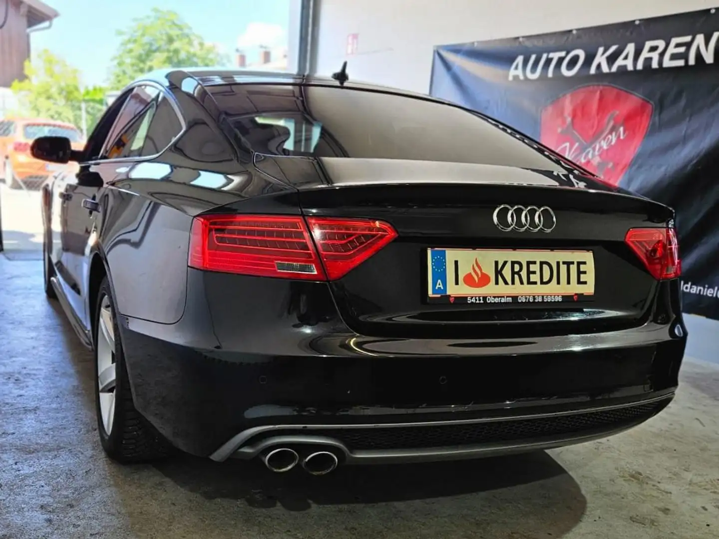 Audi A5 Audi A5 Sportback S Line, 2.0 TDI Schwarz - 2