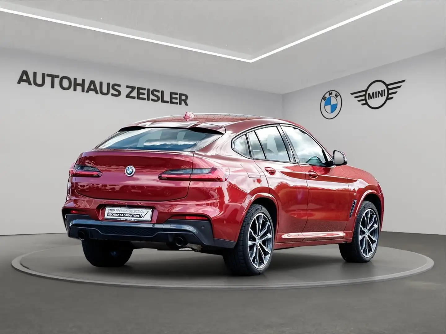 BMW X4 xDrive20d M SPORTPAKET Head-Up PanoDach HarmanKard Rot - 2