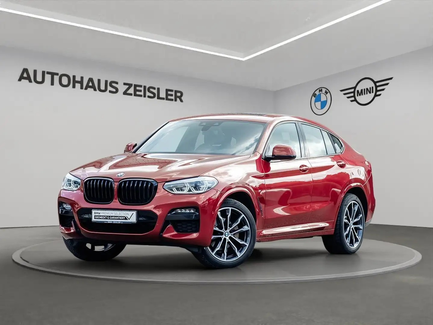 BMW X4 xDrive20d M SPORTPAKET Head-Up PanoDach HarmanKard Rot - 1