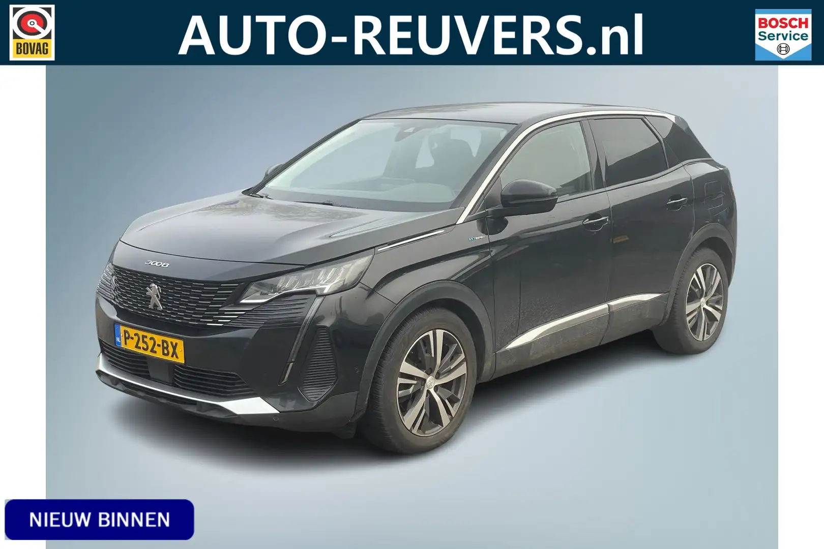 Peugeot 3008 1.6 HYbrid 225 Allure / LED / Navi / CarPlay / Cam Noir - 1