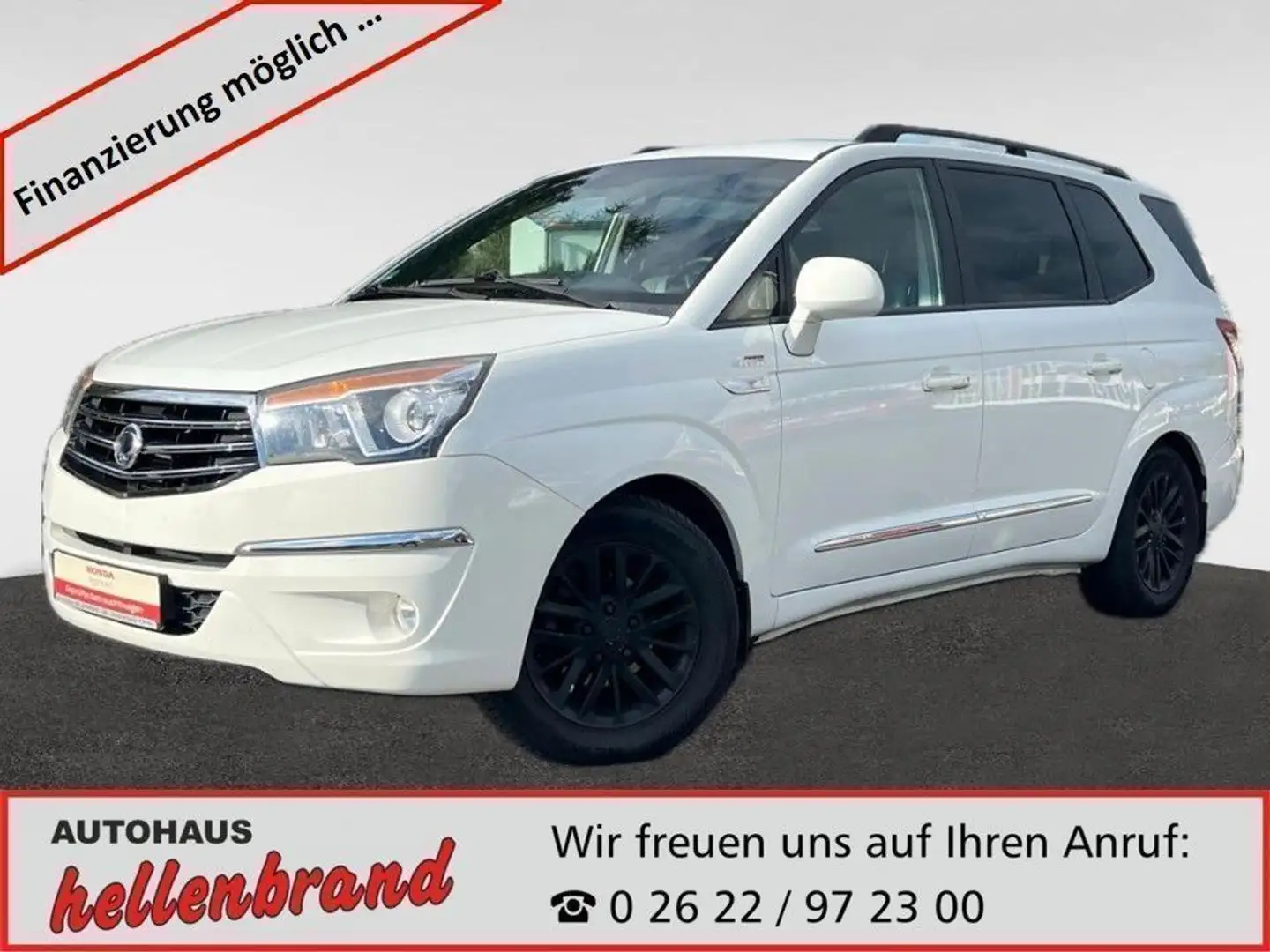 SsangYong Rodius Sapphire 4WD *NAVI* SHZ* AHK*LHZ Blanco - 1
