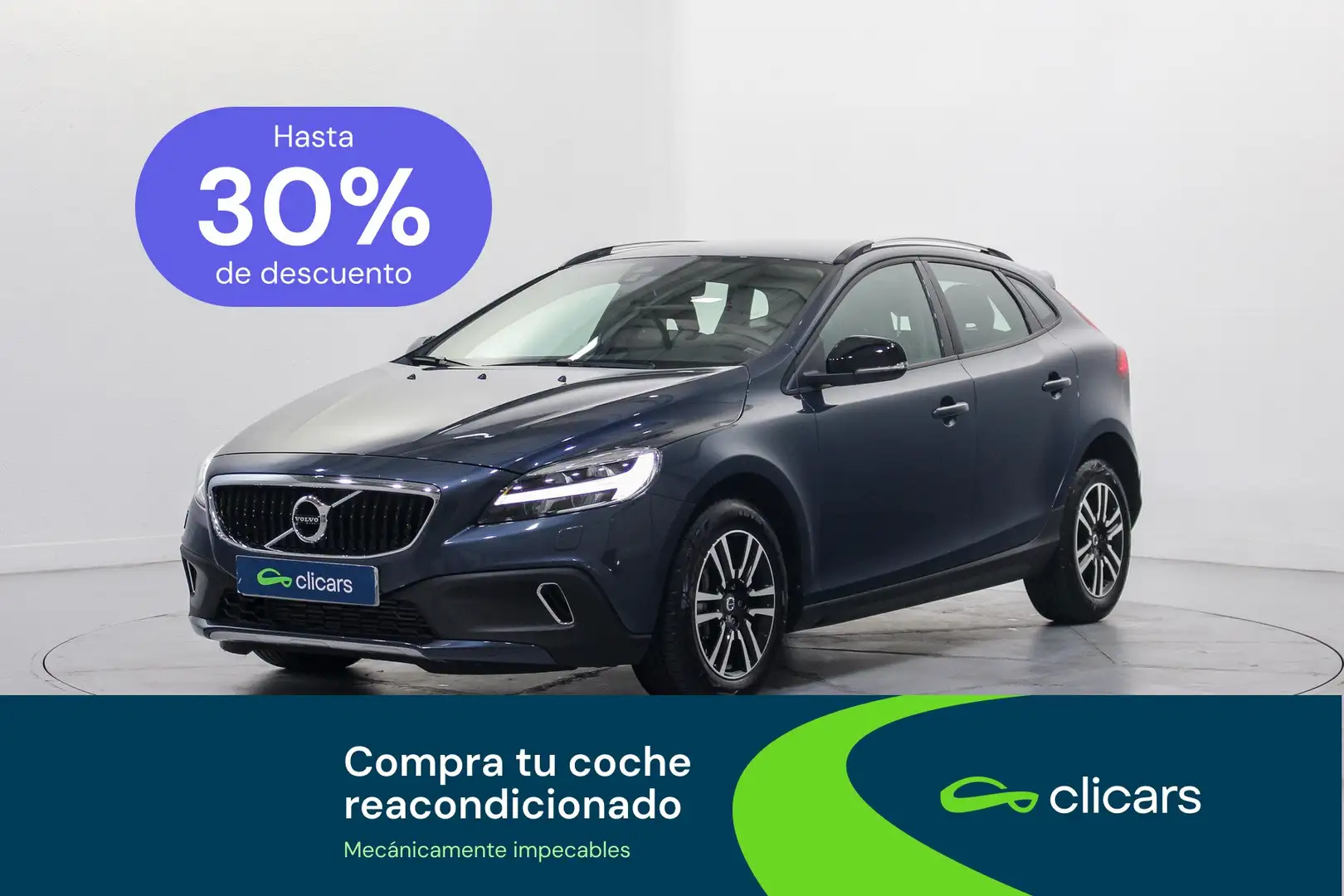 Volvo V40 Cross Country T3 Aut. Azul - 1