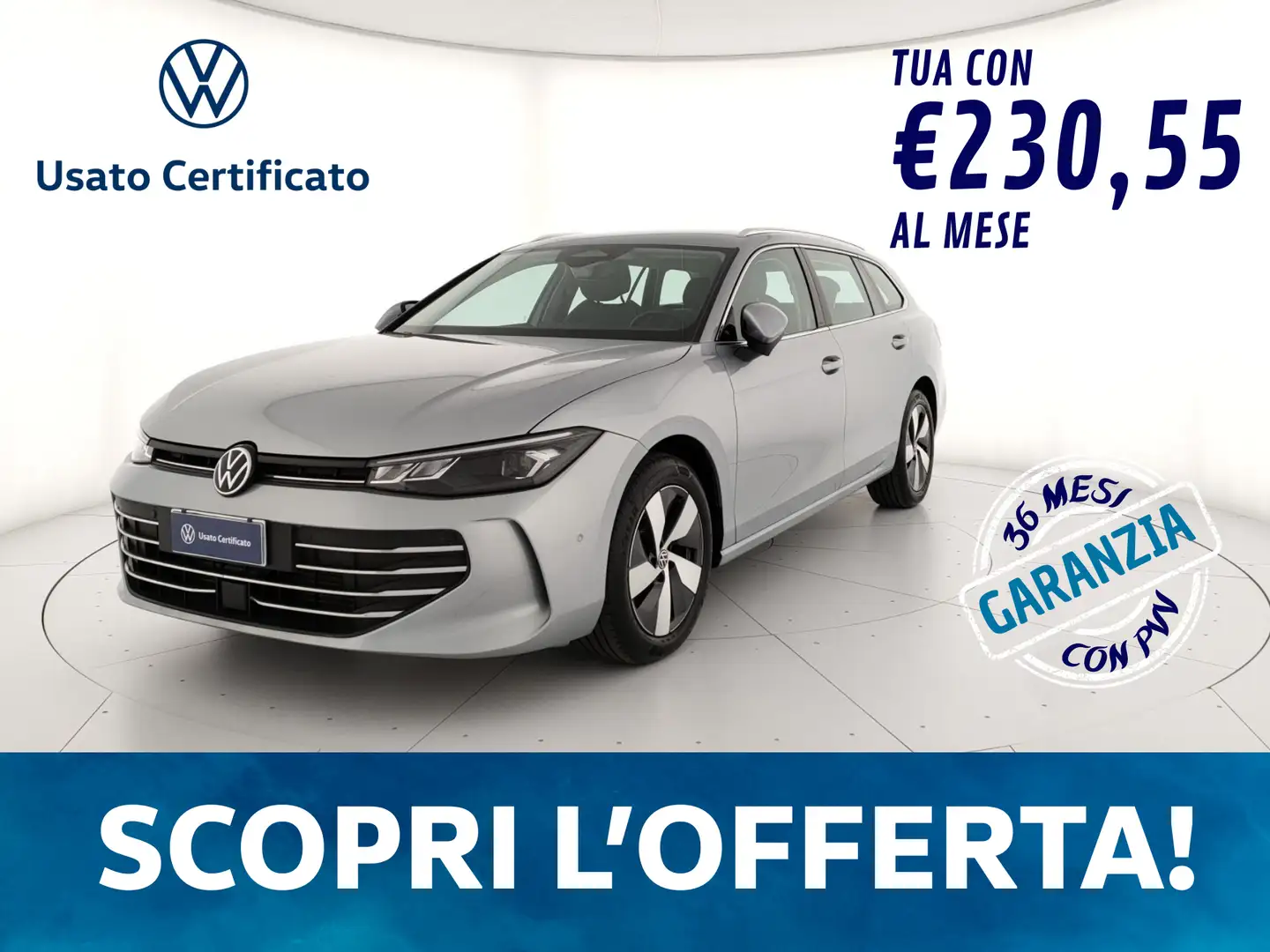 Volkswagen Passat 2.0 TDI 150 CV SCR EVO DSG Business Argent - 1