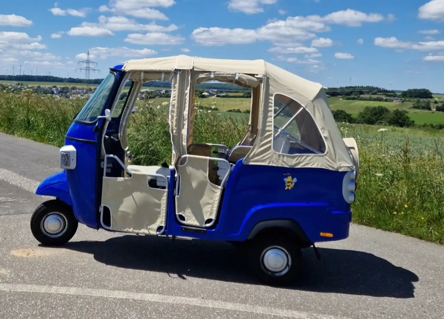 Piaggio Ape Calessino 200 Blau - 1