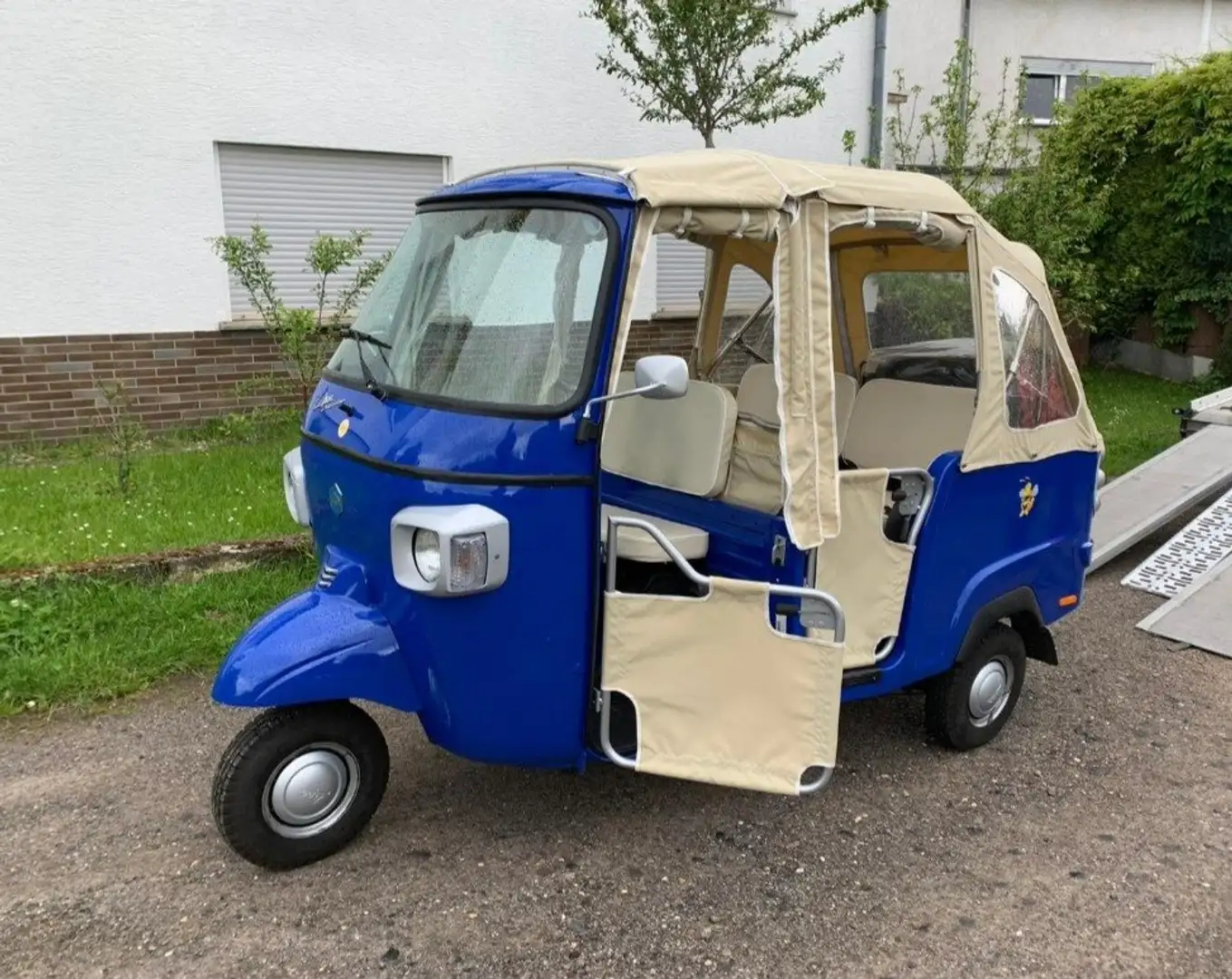 Piaggio Ape Calessino 200 Blau - 2