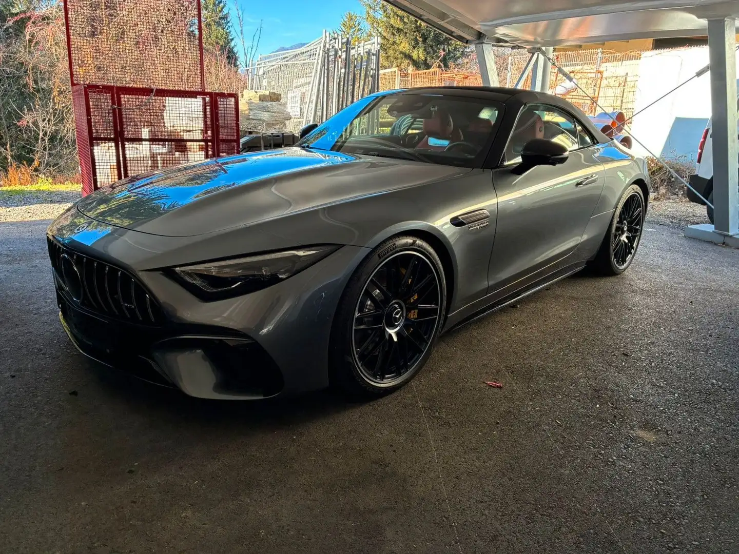 Mercedes-Benz SL 55 AMG Gris - 1