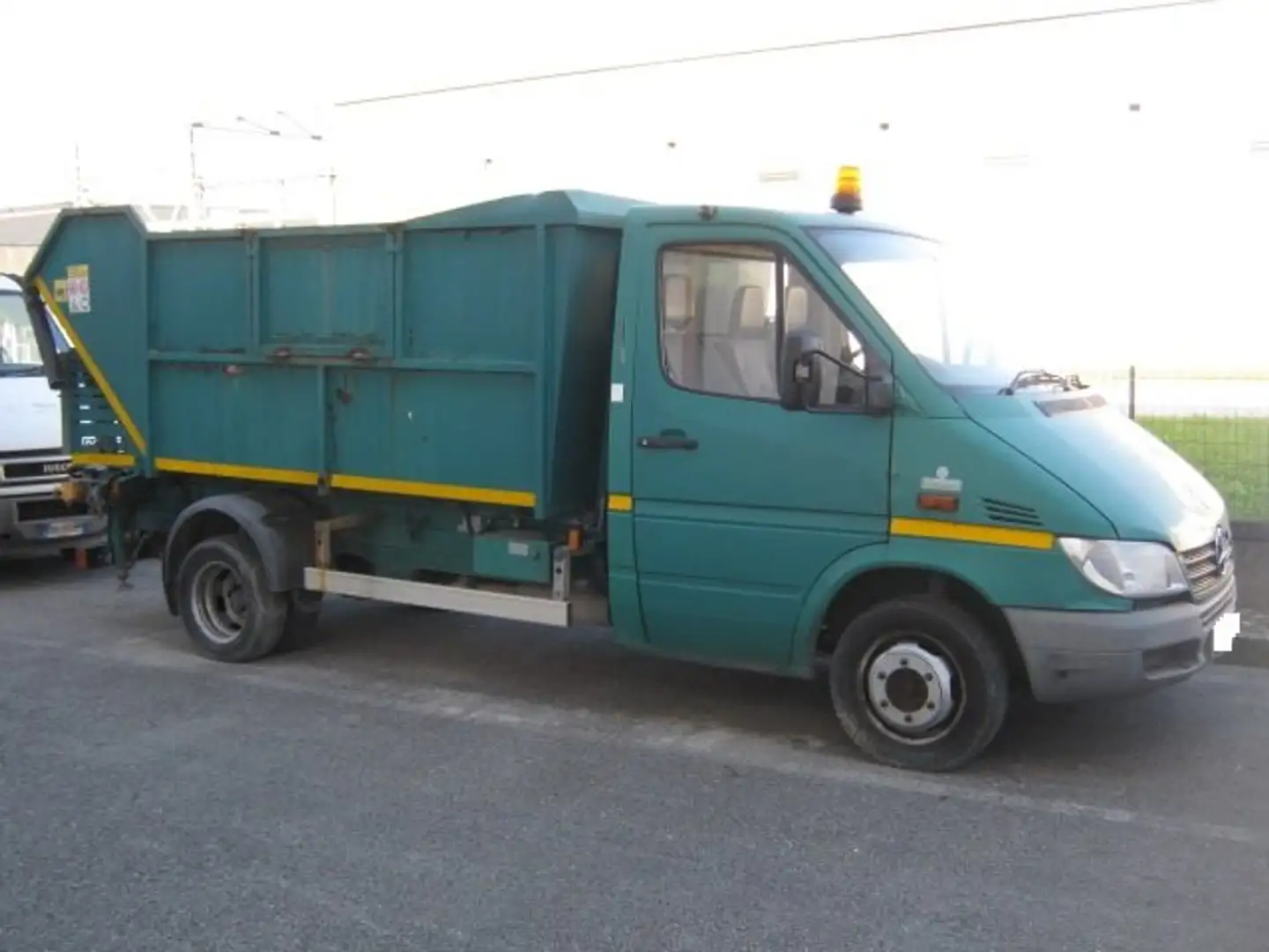 Mercedes-Benz Sprinter 413CDI USO SPECIALE Ribaltabile Raccolta RSU Pat.C Verde - 1