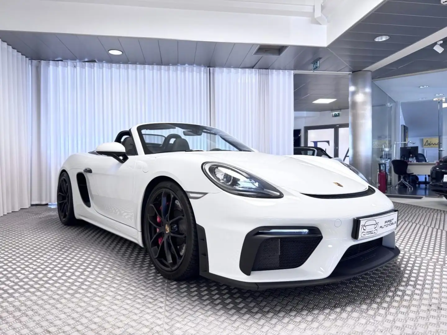 Porsche 718 Spyder 4.0 420CH MALUS COMPRIS Weiß - 1
