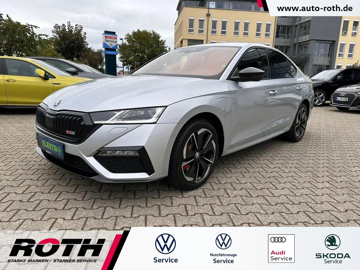 Skoda Octavia 1.4 TSI RS iV Matrix*LED*Kamera*PDC*ACC Stříbrná - 1