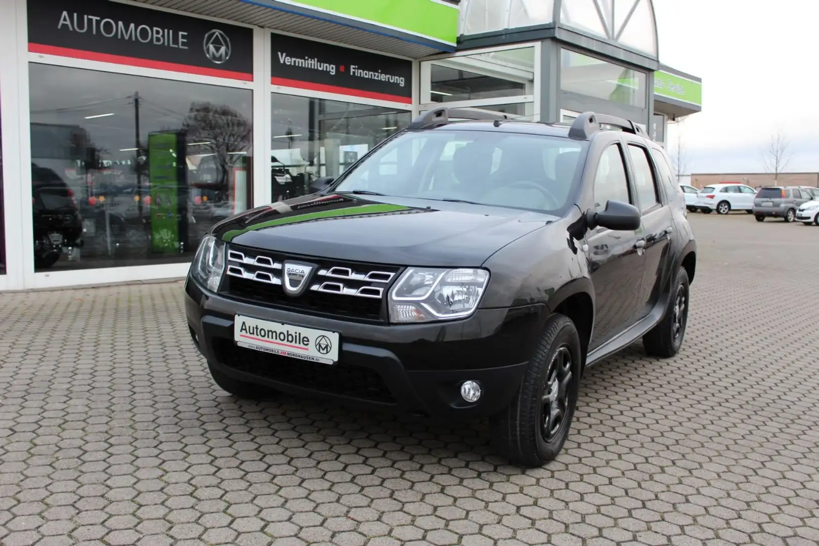Dacia Duster I Laureate 4x2 AUTOMATIK TÜV NEU 1-HAND Schwarz - 2