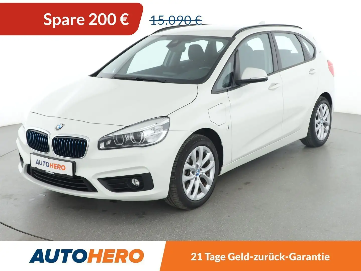 BMW 225 225xe Active Tourer Advantage Aut.*NAVI*LED*TEMPO* Weiß - 1