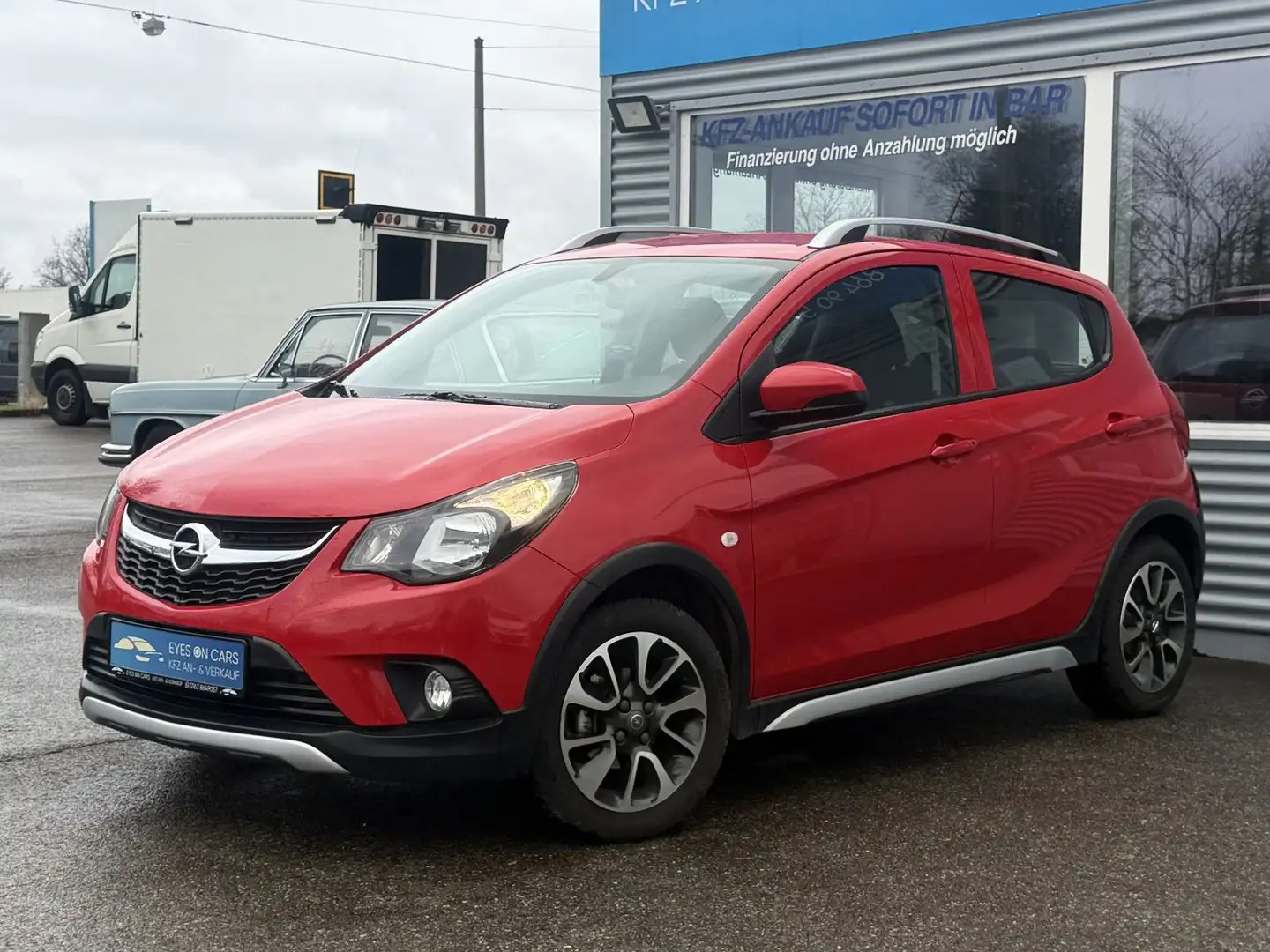 Opel Karl Rocks Viva*NAVI*SHZ*LENK.HZG.*TEMPOMAT*UVM Rot - 1