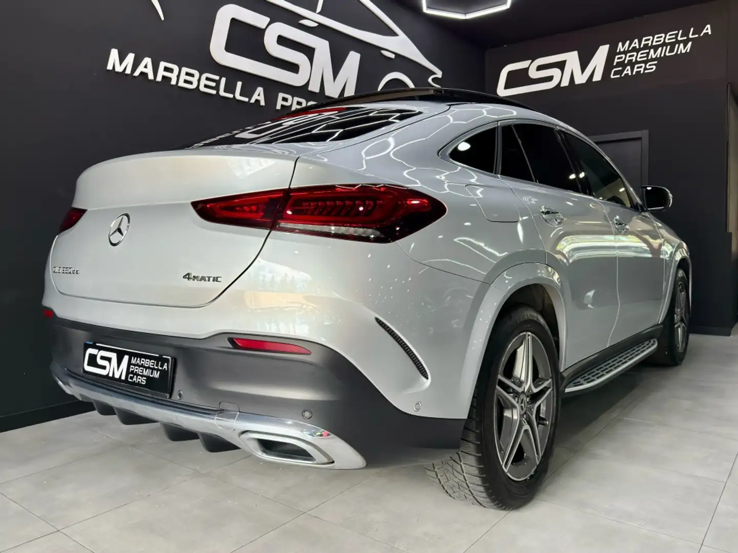 Mercedes-Benz GLE 350 Coupé 350de 4Matic Aut. Gris - 2