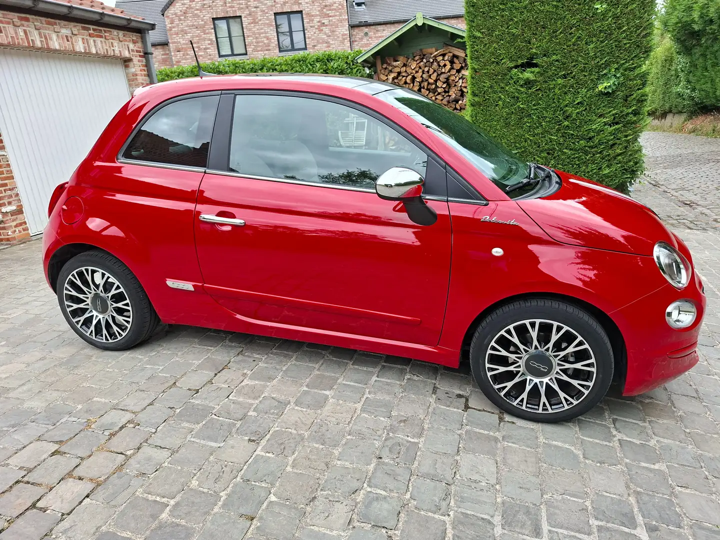 Fiat 500 Dolcevita PRETE A IMMATRICULER GARANTIE 1 AN Rouge - 2