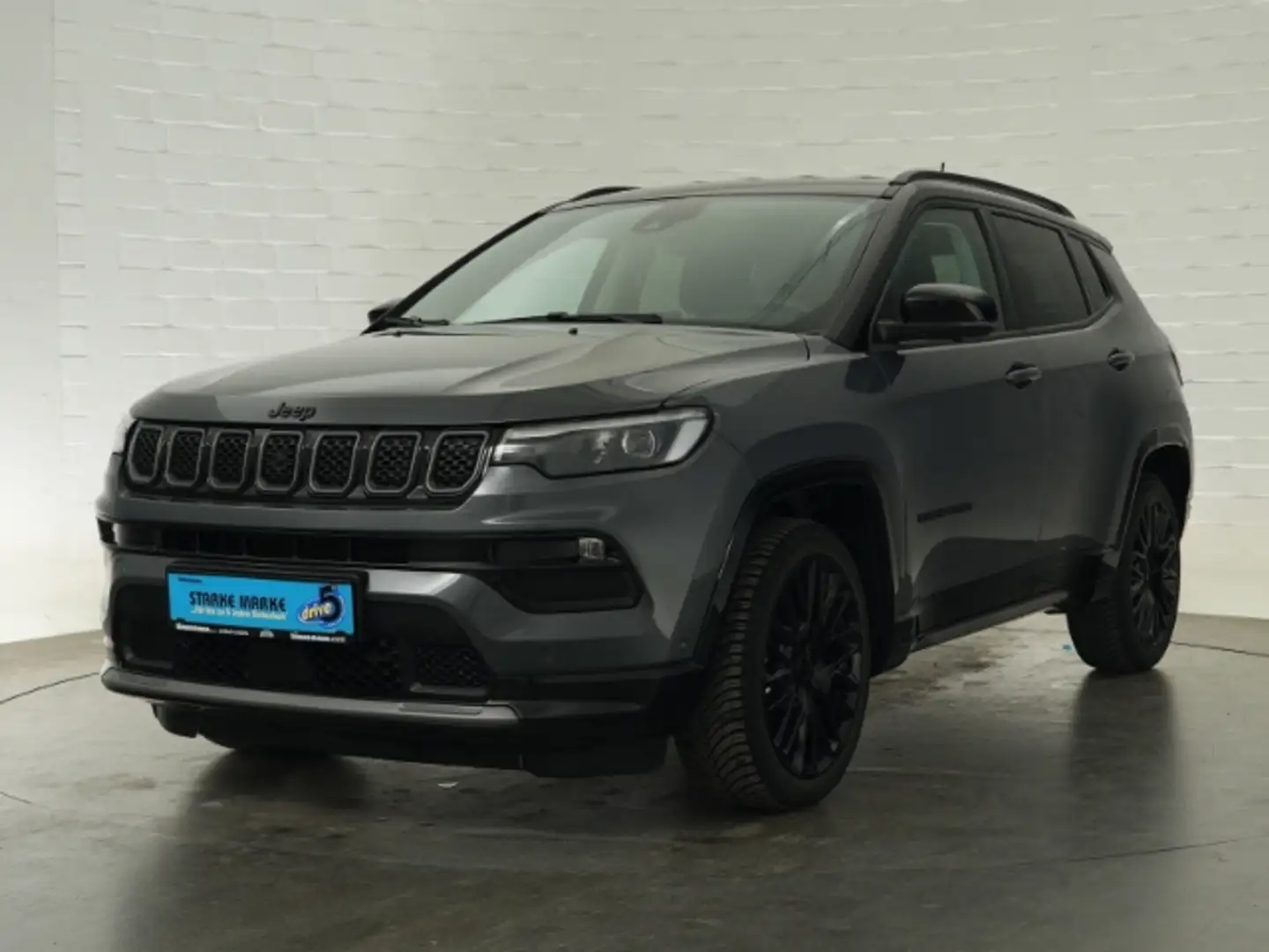 Jeep Compass S MHEV DCT+LED+NAVI+360 GRAD KAMERA+SITZ-/LENKRADH Gris - 2