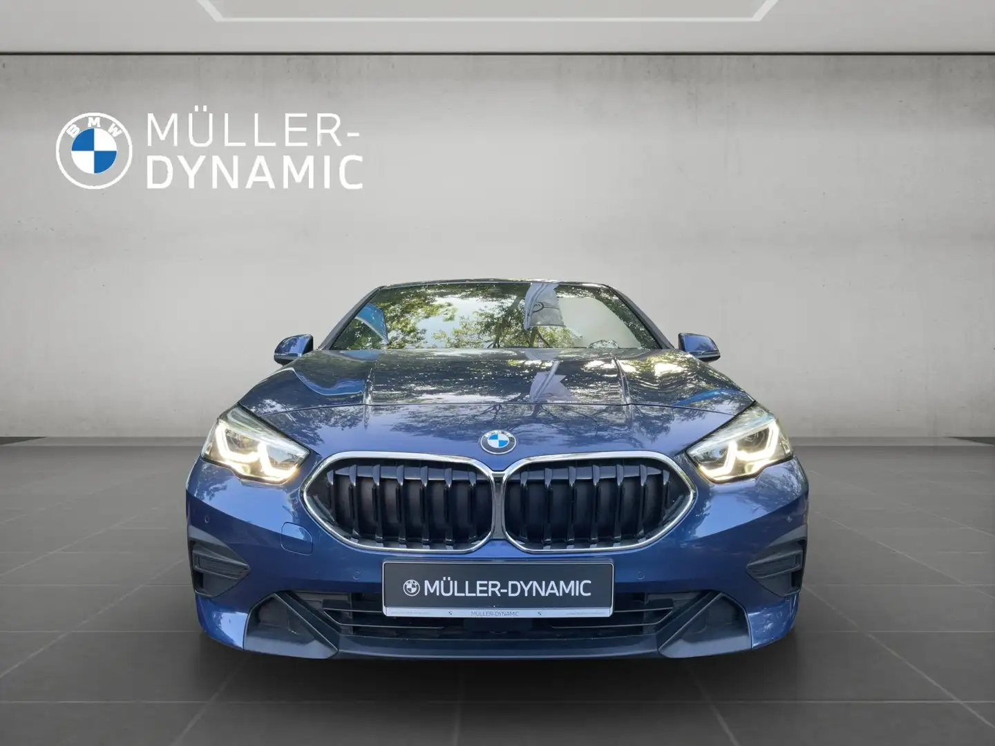 BMW 218 i GRAN COUPÈ LIVE COCK PROF PDC TEMPOMAT LENKRADHZ Blau - 2