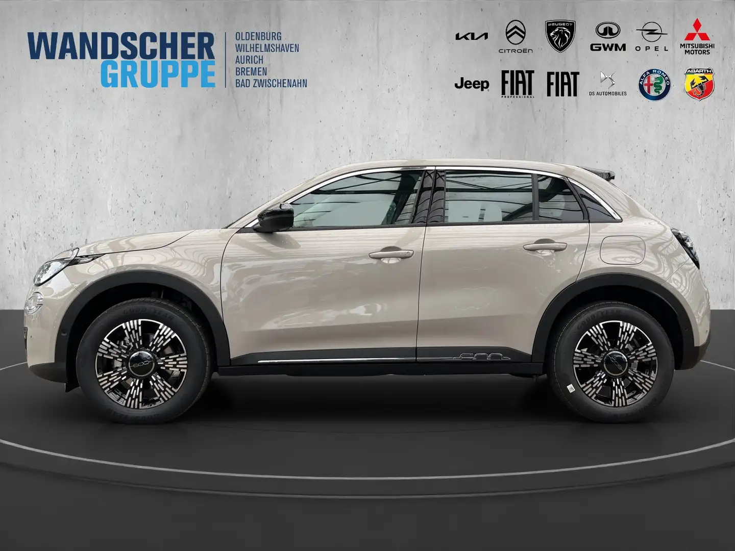 Fiat 600 Hybrid 1.2 Carplay*LED*Isofix*Komfort-Paket* Beige - 2