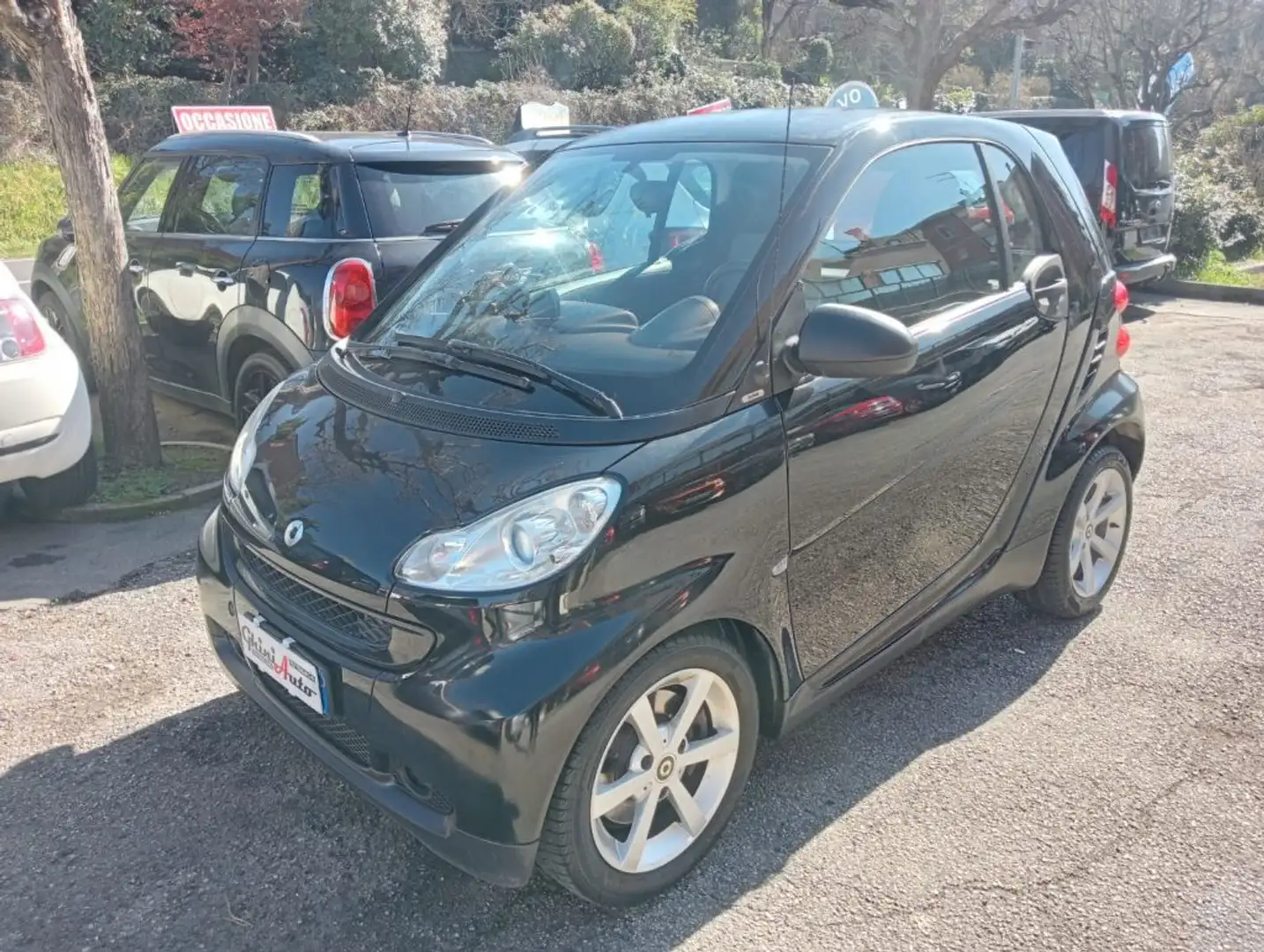 smart forTwo 1000 52 kW MHD "PULSE"  tetto panoramico Nero - 1