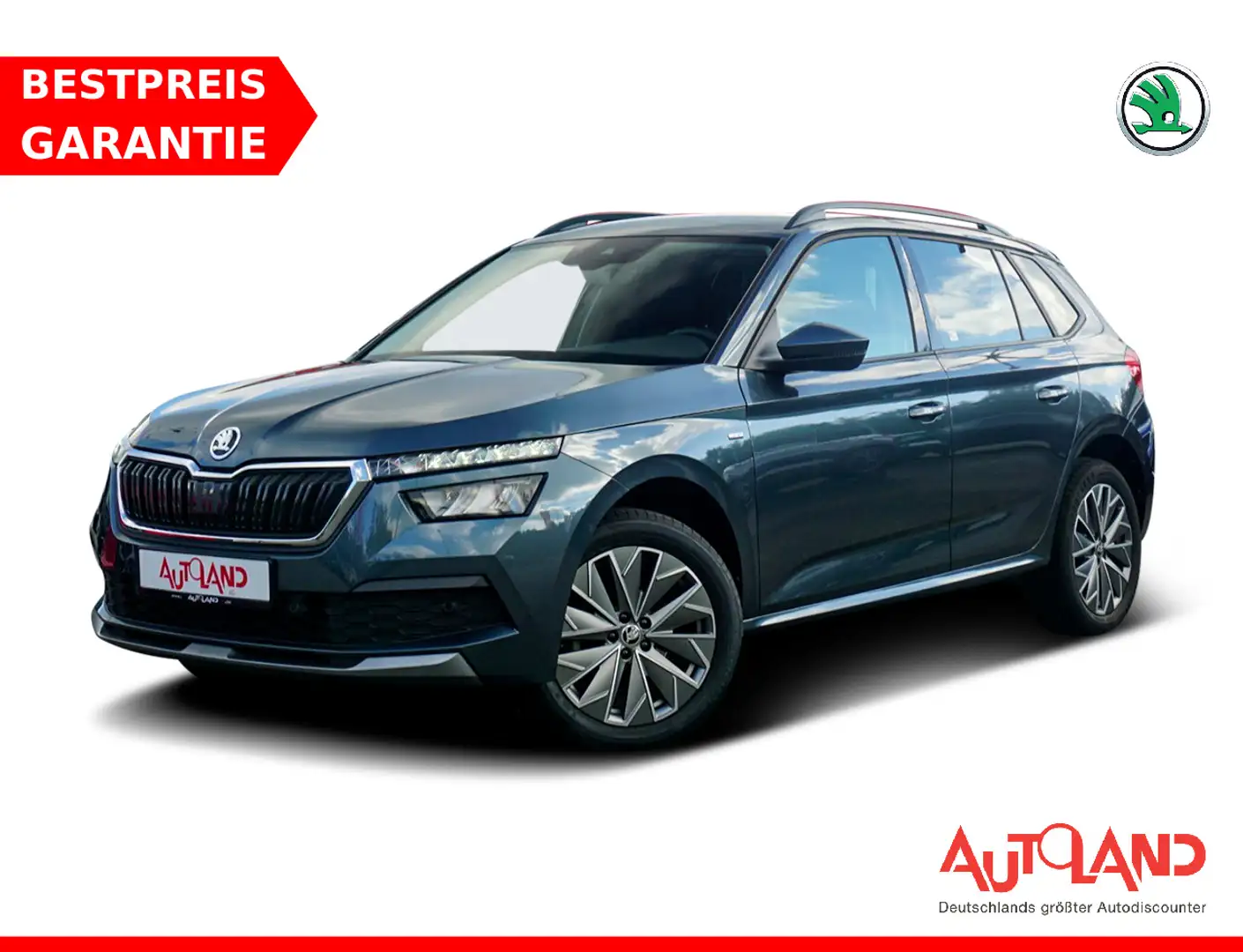 Skoda Kamiq 1.0 Clever LED Navi Sitzheizung SmartLink Gris - 1