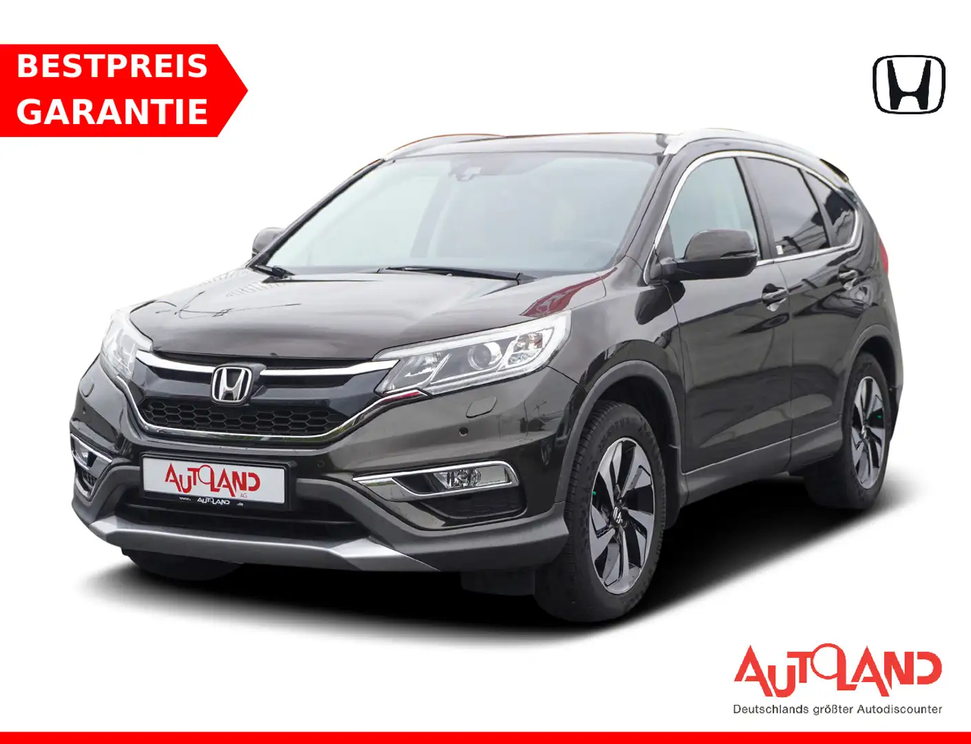 Honda CR-V 2.0 Comfort 4WD Xenon Kamera Tempomat AHK Сірий - 1