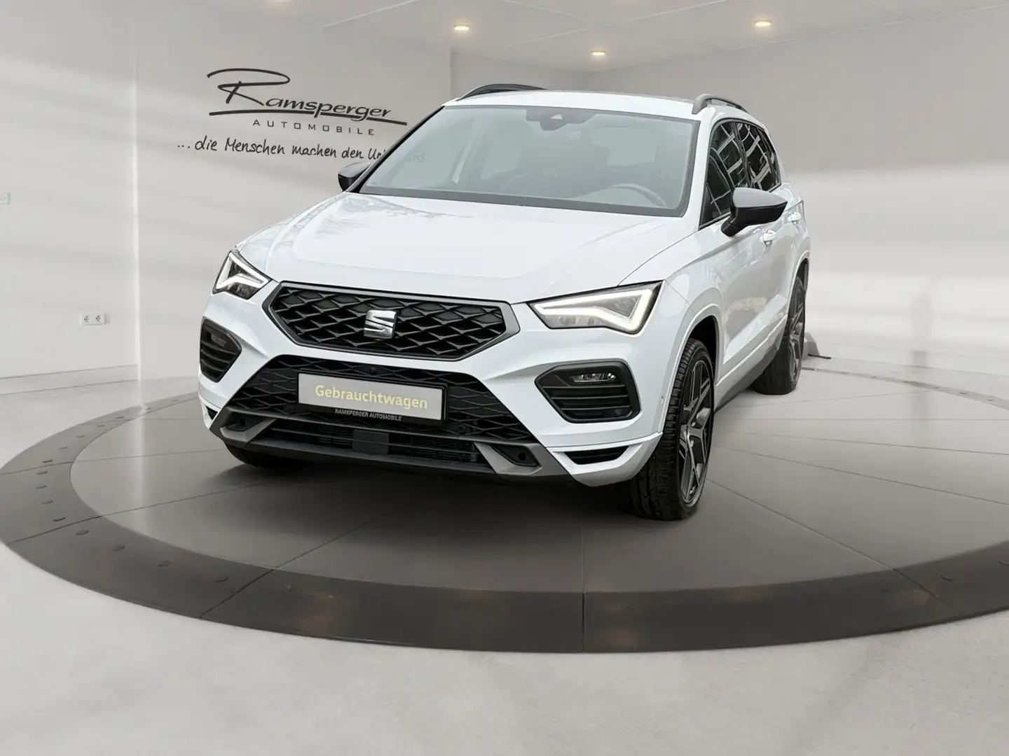SEAT Ateca FR 2.0 TDI DSG LED/360°/DAB/Assist/uvm. Blanc - 2
